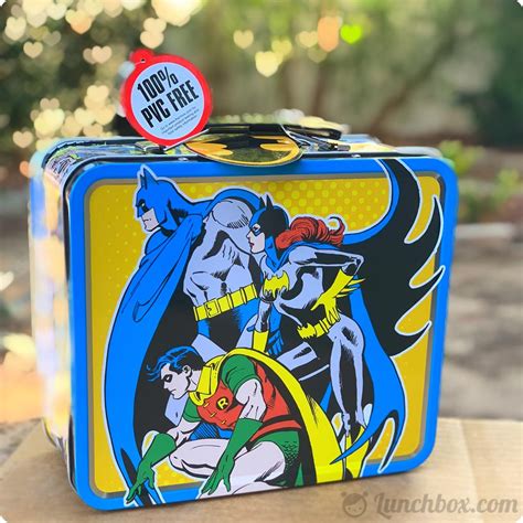 batman open top metal lunch box|Batman bento box.